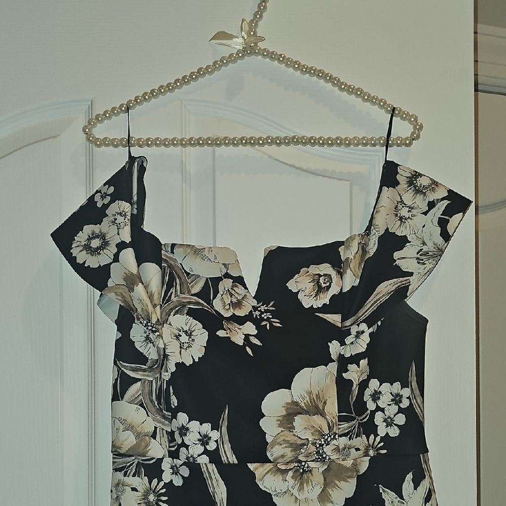Floral Off-Shoulder Dress